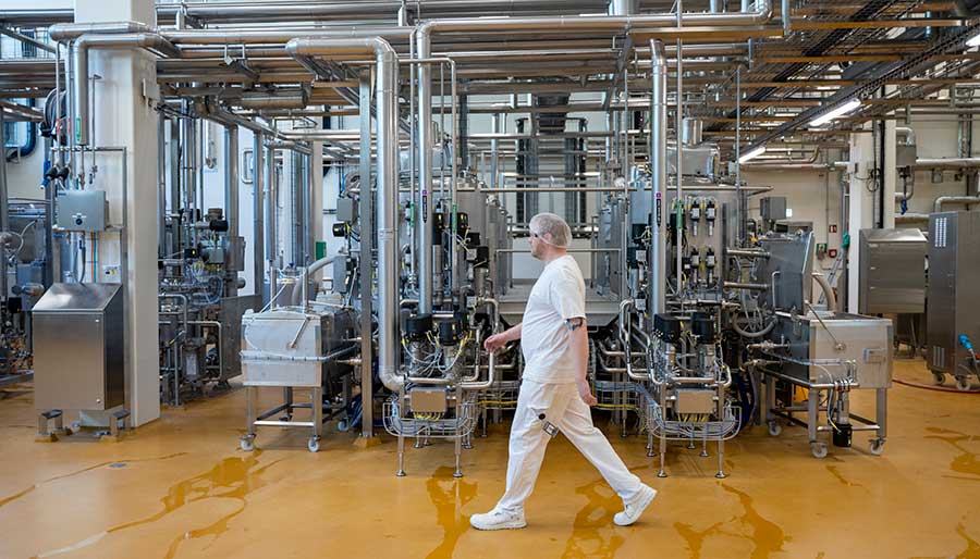 Centrul de Tehnologie Aplicată în Industria Lactatelor al Novonesis, din Danemarca