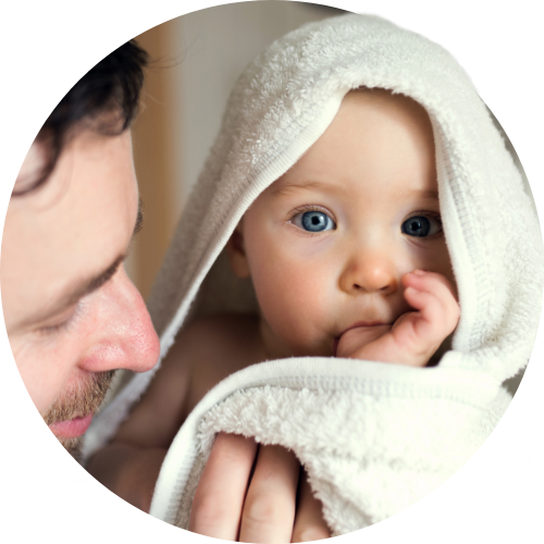 Child crying and fussing