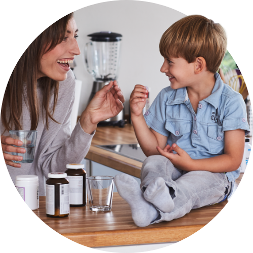 Mom and child respiratory health and probiotics