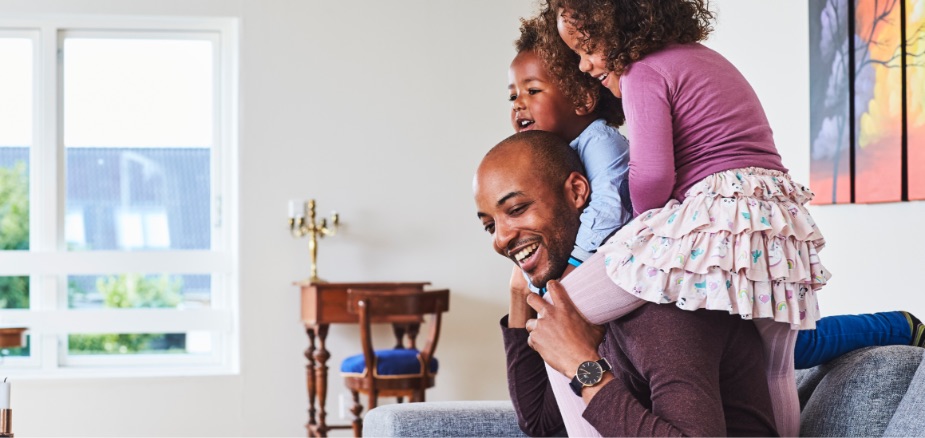 Healthy family and probiotics